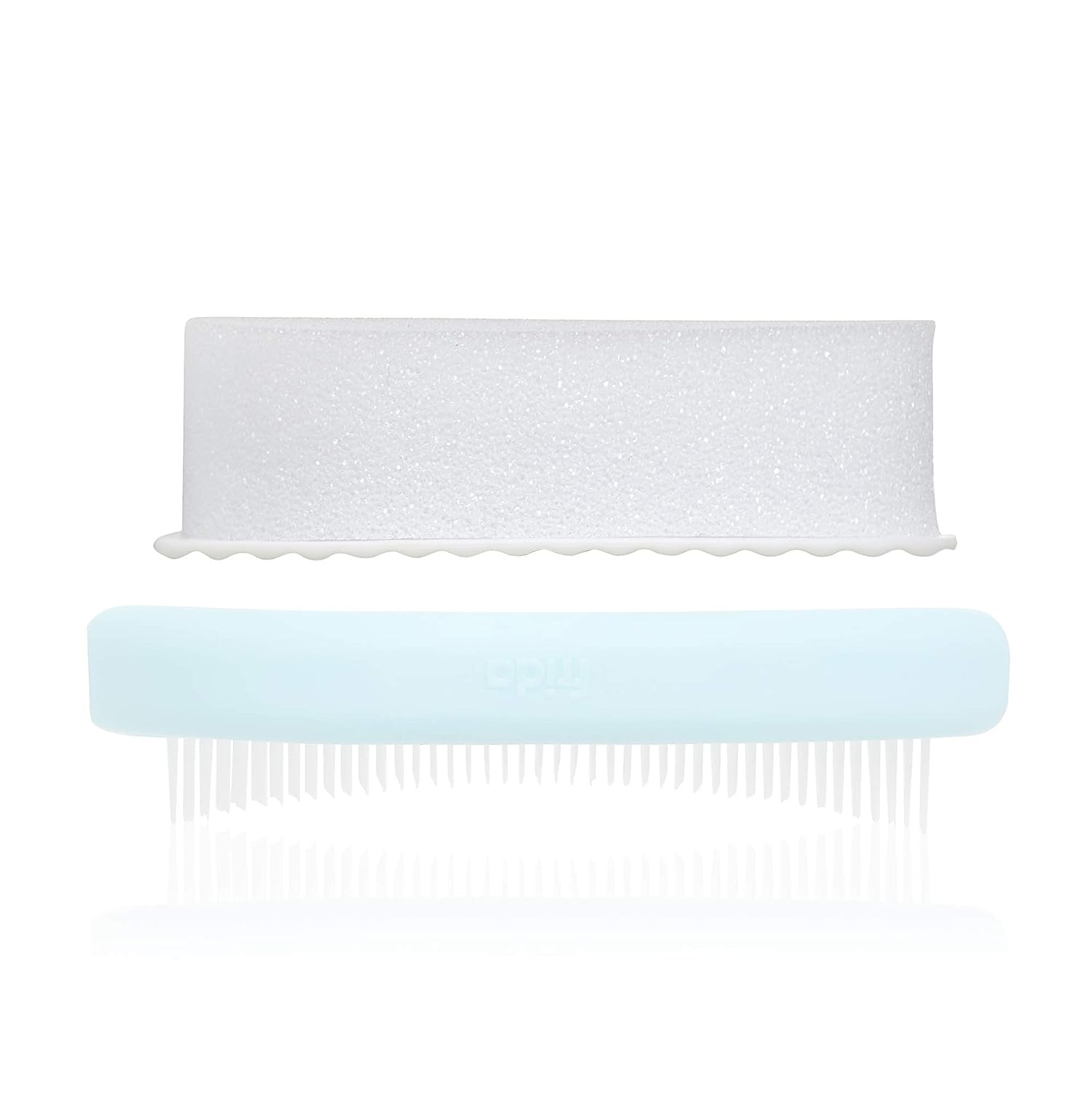 The 3-Step Cradle Cap System by Fridababy | DermaFrida The FlakeFixer | Sponge, Brush, Comb and Storage Stand for Babies with Cradle Cap - Image 3